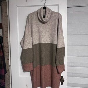 Rachel Zoe Multicolor Turtleneck Sweater